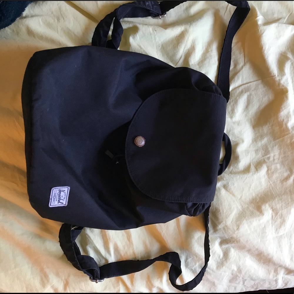 Herschel mini black backpack